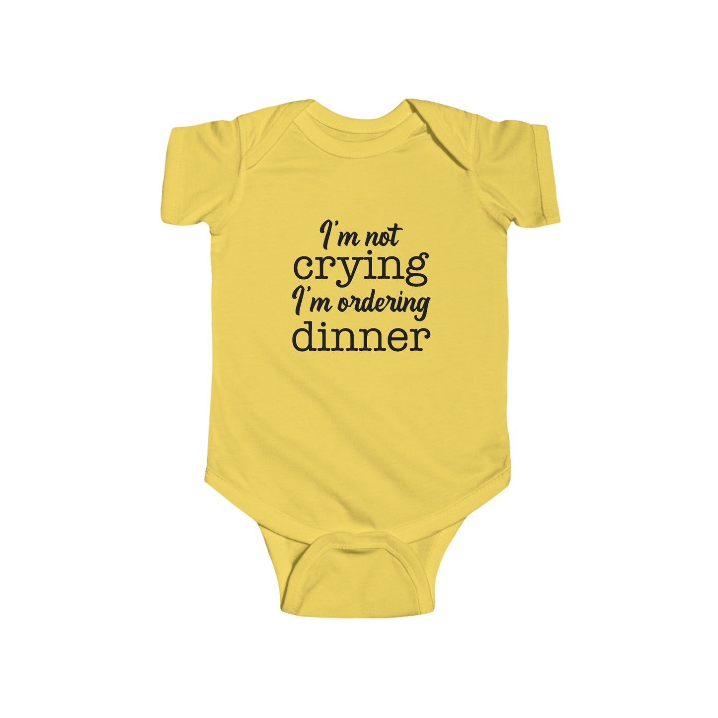 Infant Fine Jersey Bodysuit