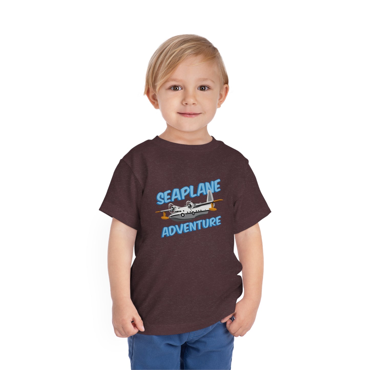 Seaplane Adventure Toddler Short Sleeve Tee