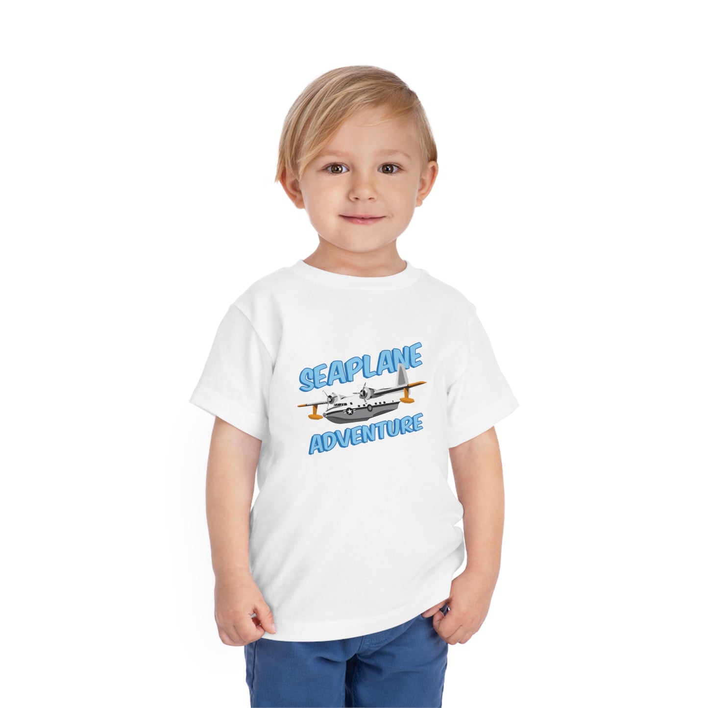 Seaplane Adventure Toddler Short Sleeve Tee