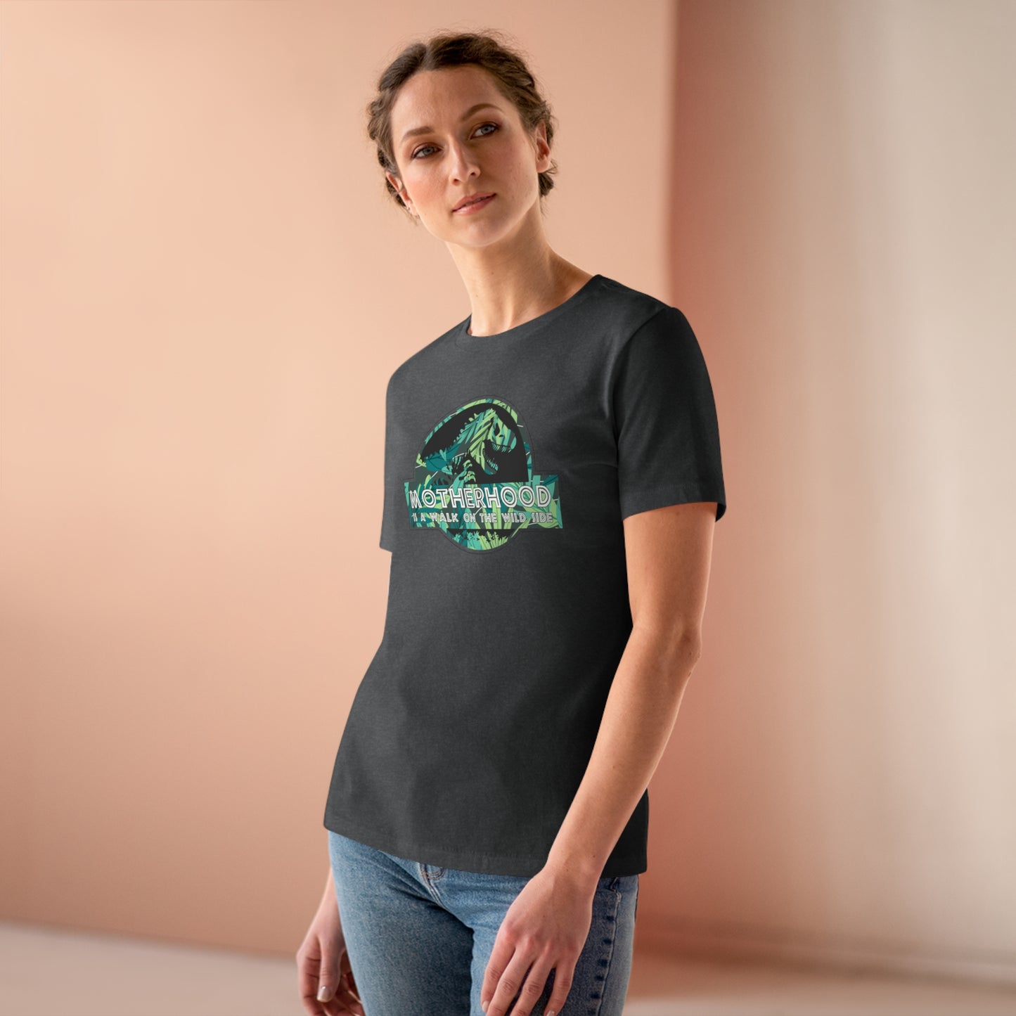 Women's Jurassic Park 'Wild Side' Premium Tee