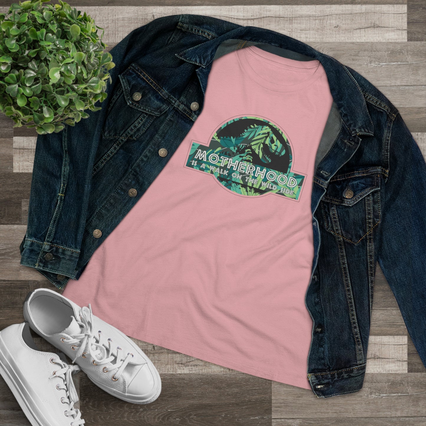 Women's Jurassic Park 'Wild Side' Premium Tee