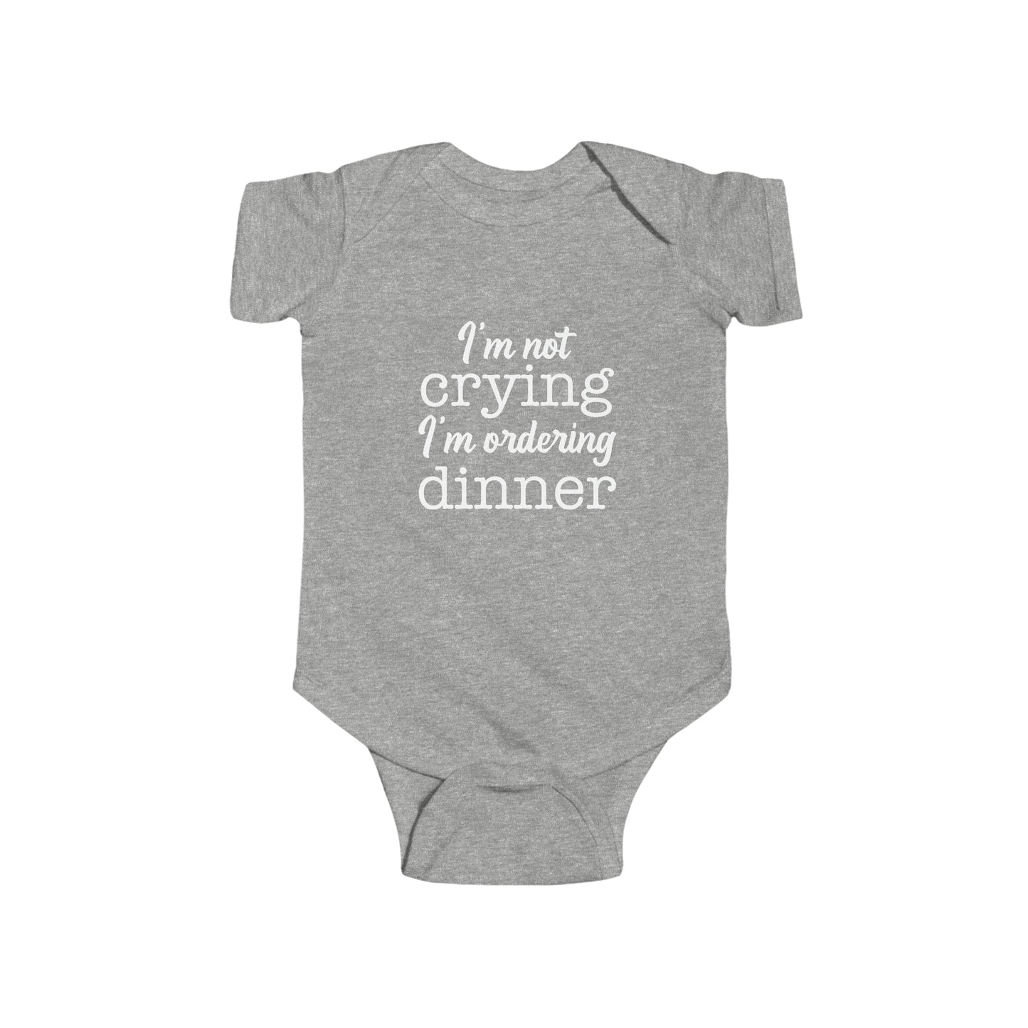 Infant Fine Jersey Bodysuit