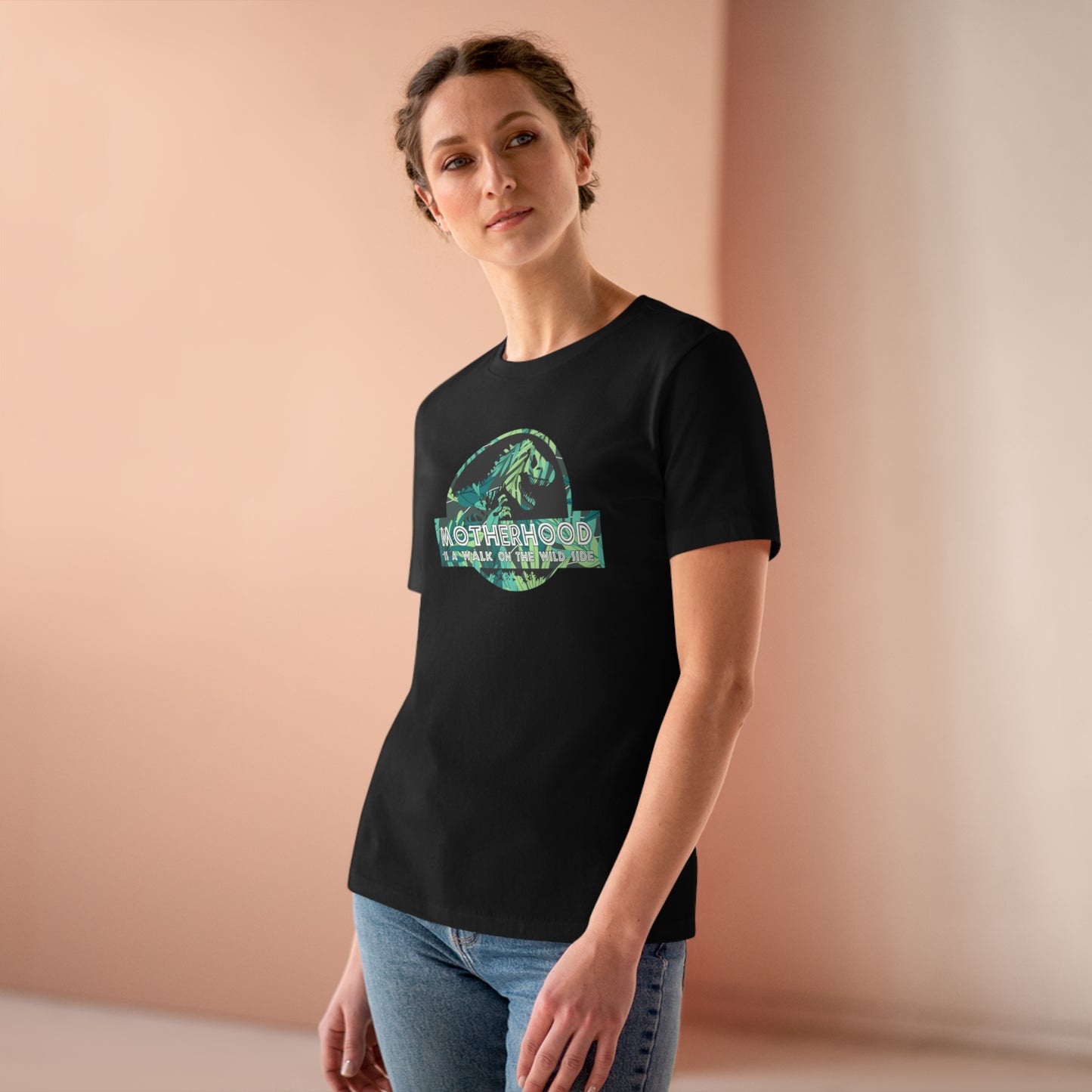 Women's Jurassic Park 'Wild Side' Premium Tee