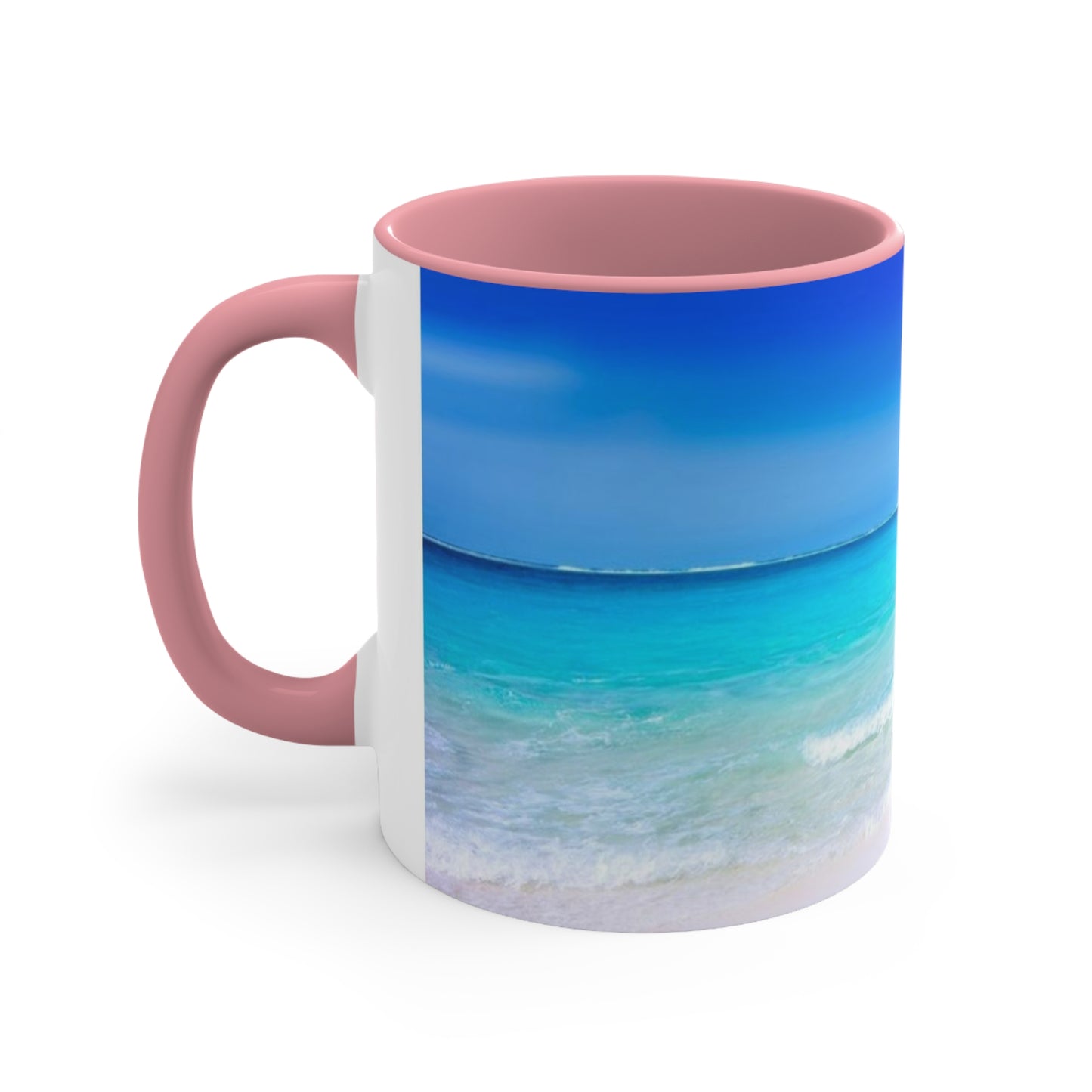 Beach Scene Coffee Mug, 11oz, 5 colors