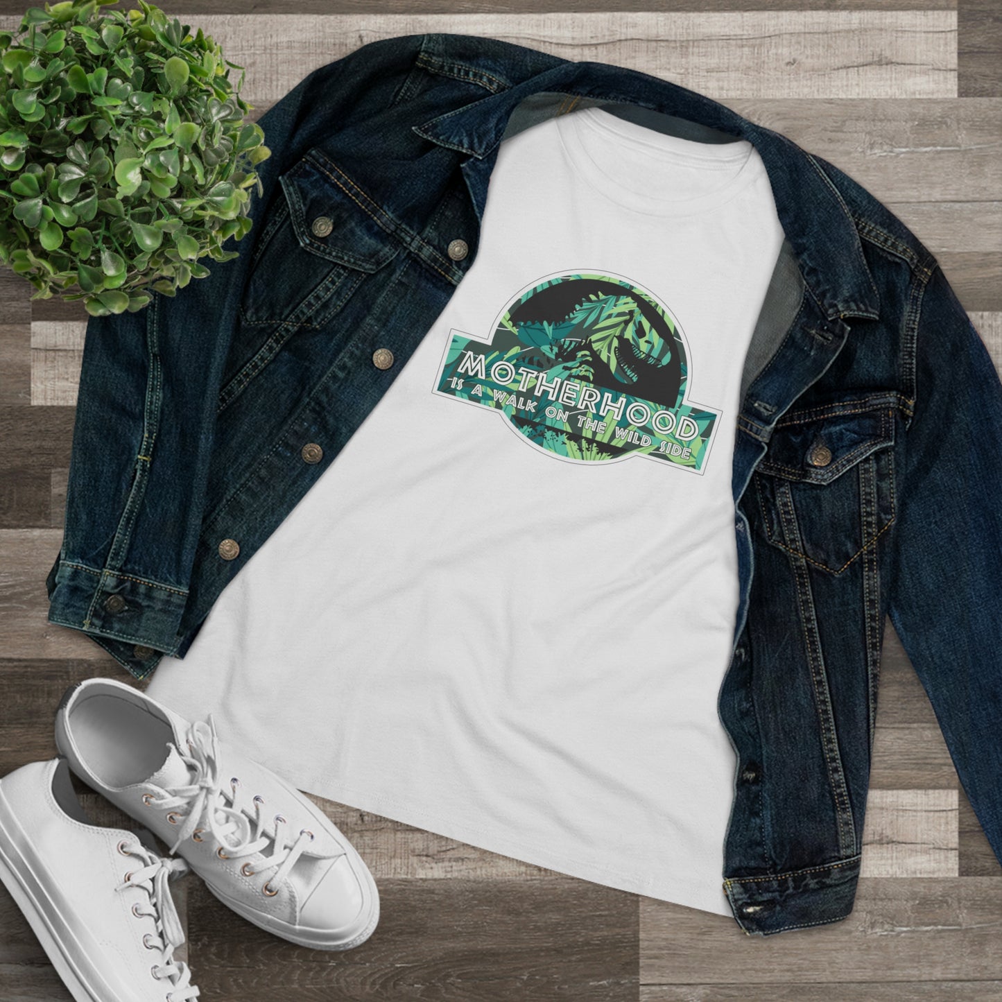 Women's Jurassic Park 'Wild Side' Premium Tee