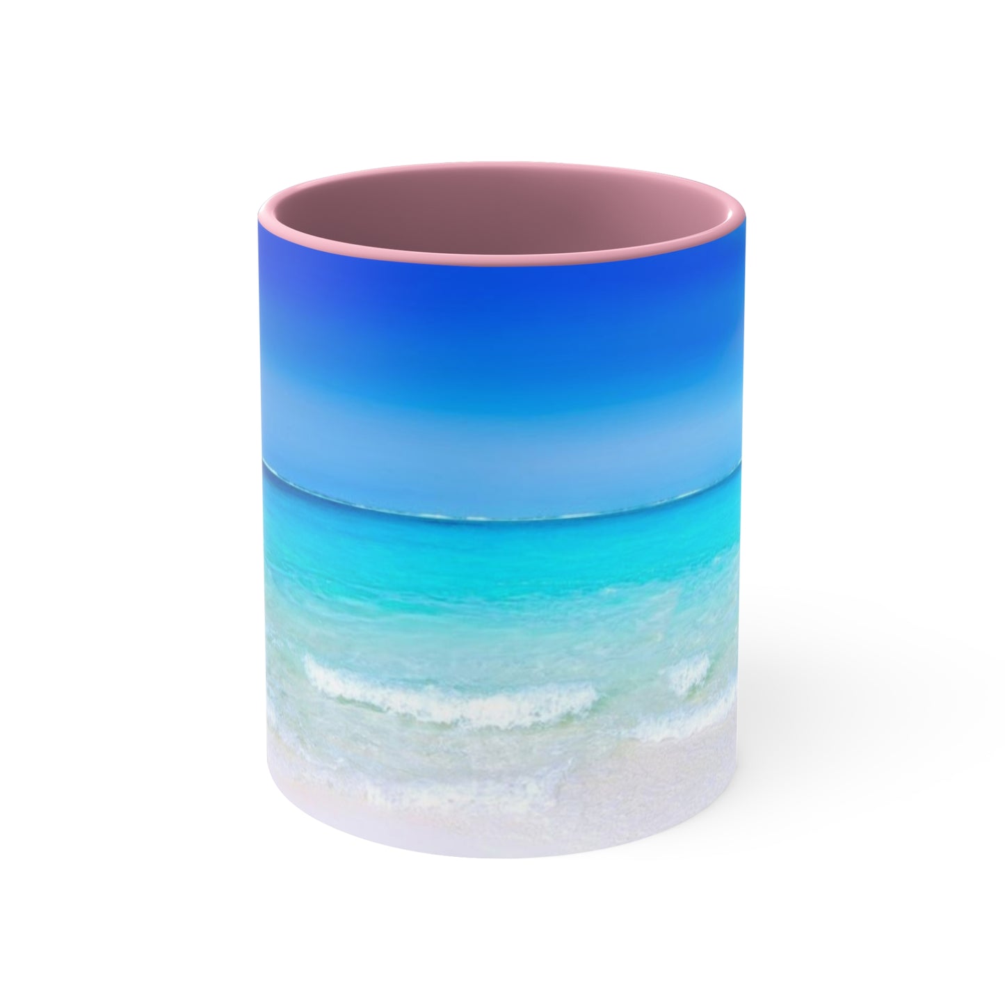 Beach Scene Coffee Mug, 11oz, 5 colors