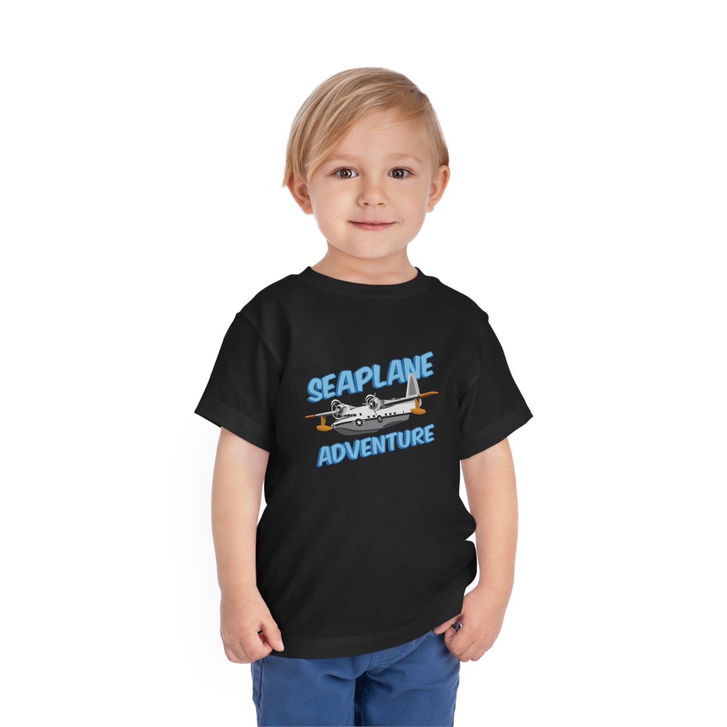 Seaplane Adventure Toddler Short Sleeve Tee