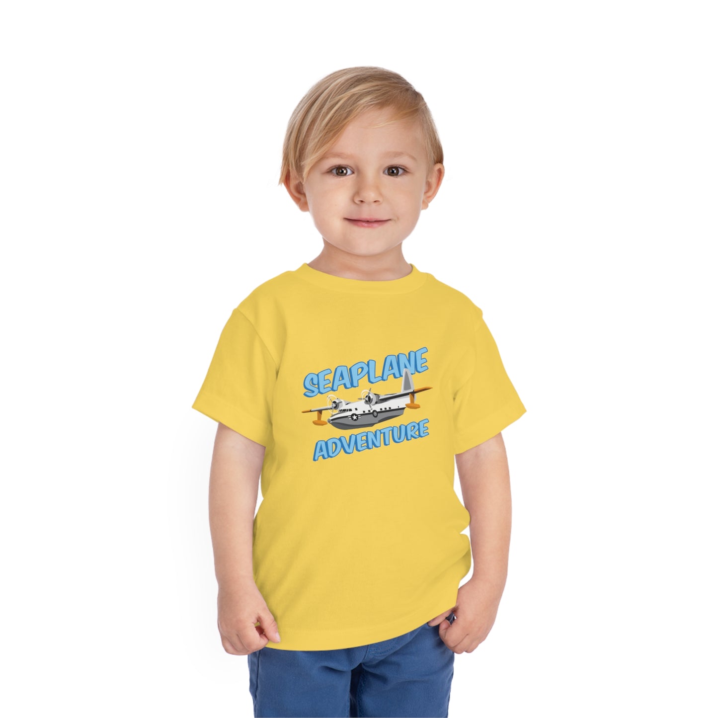 Seaplane Adventure Toddler Short Sleeve Tee