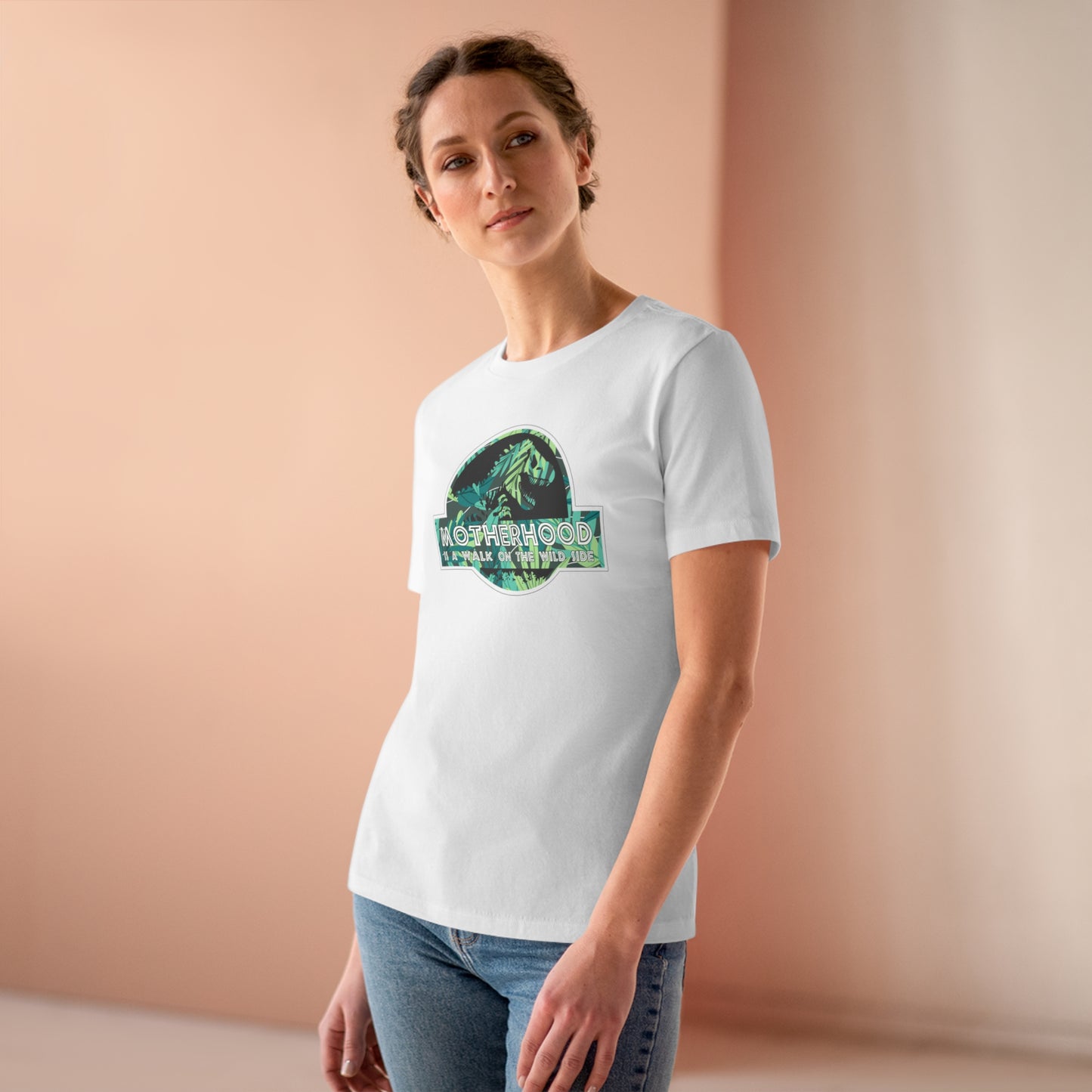 Women's Jurassic Park 'Wild Side' Premium Tee