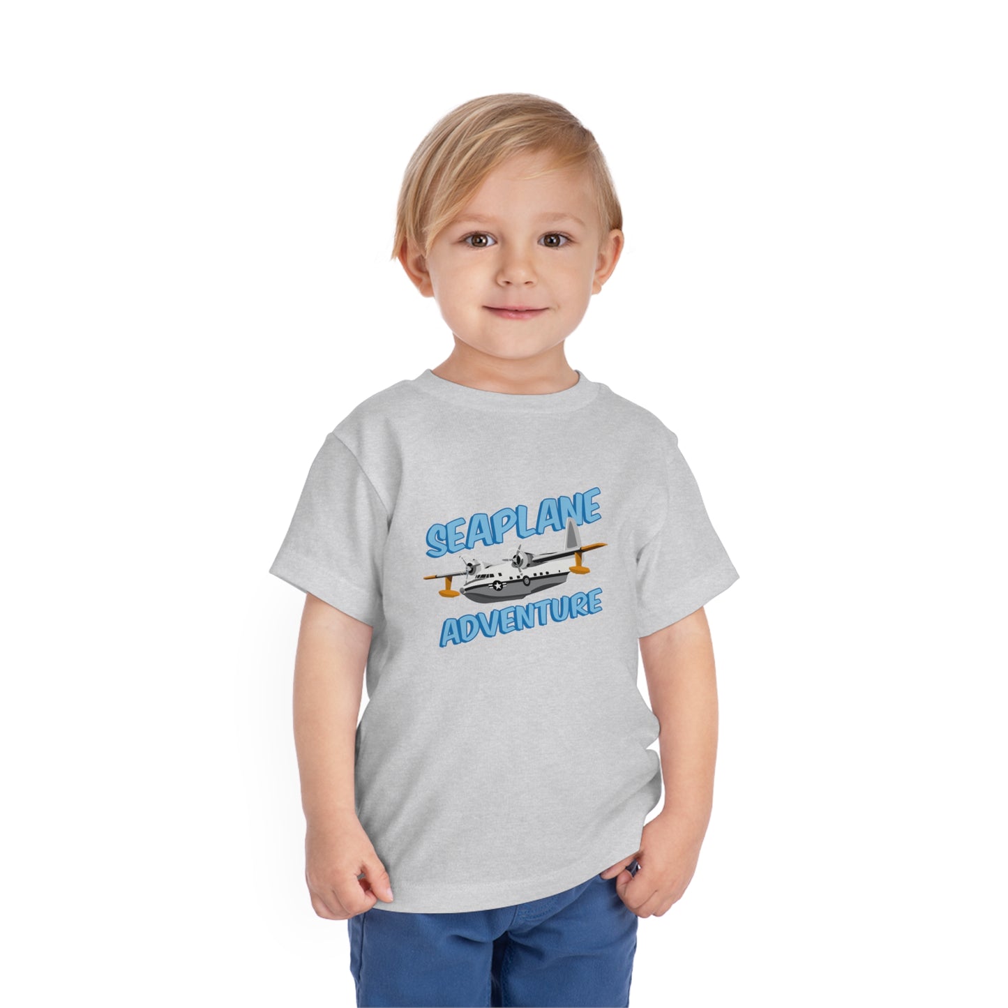 Seaplane Adventure Toddler Short Sleeve Tee