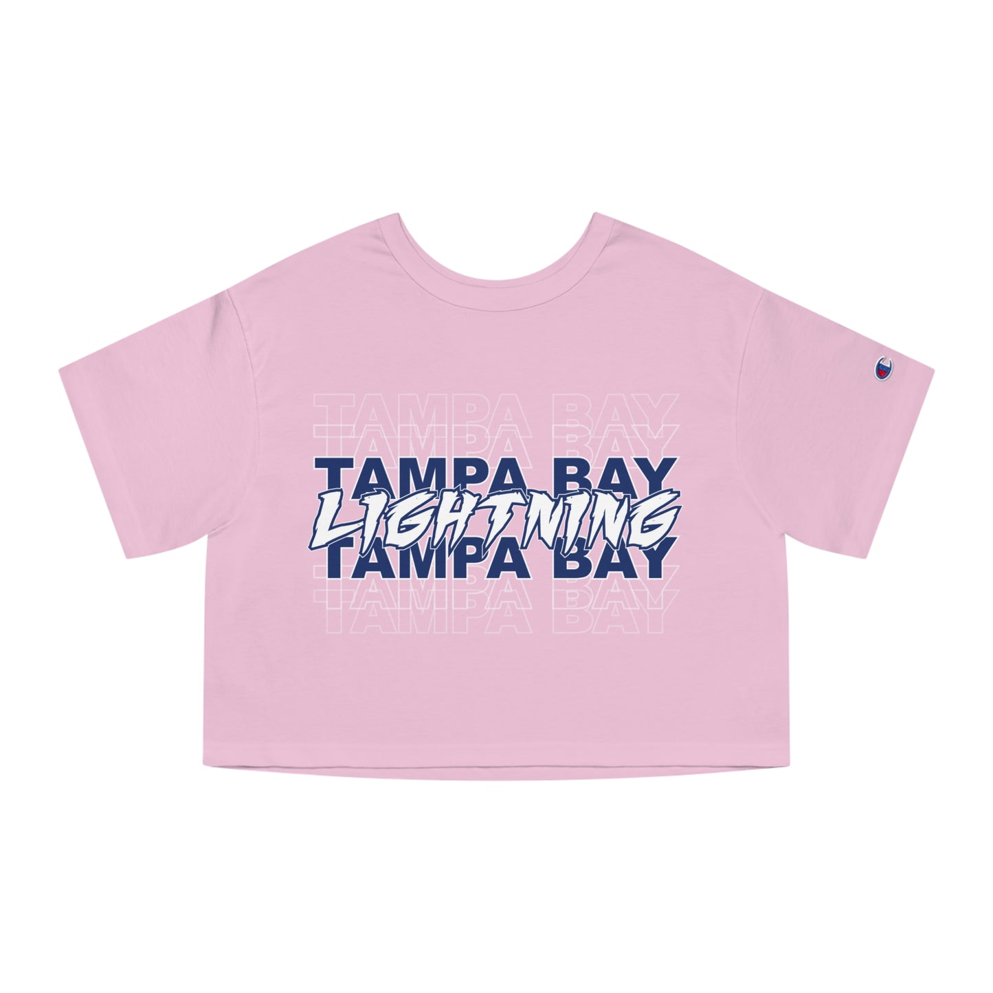 Tampa Bay Lightning Women's Heritage Cropped T-Shirt