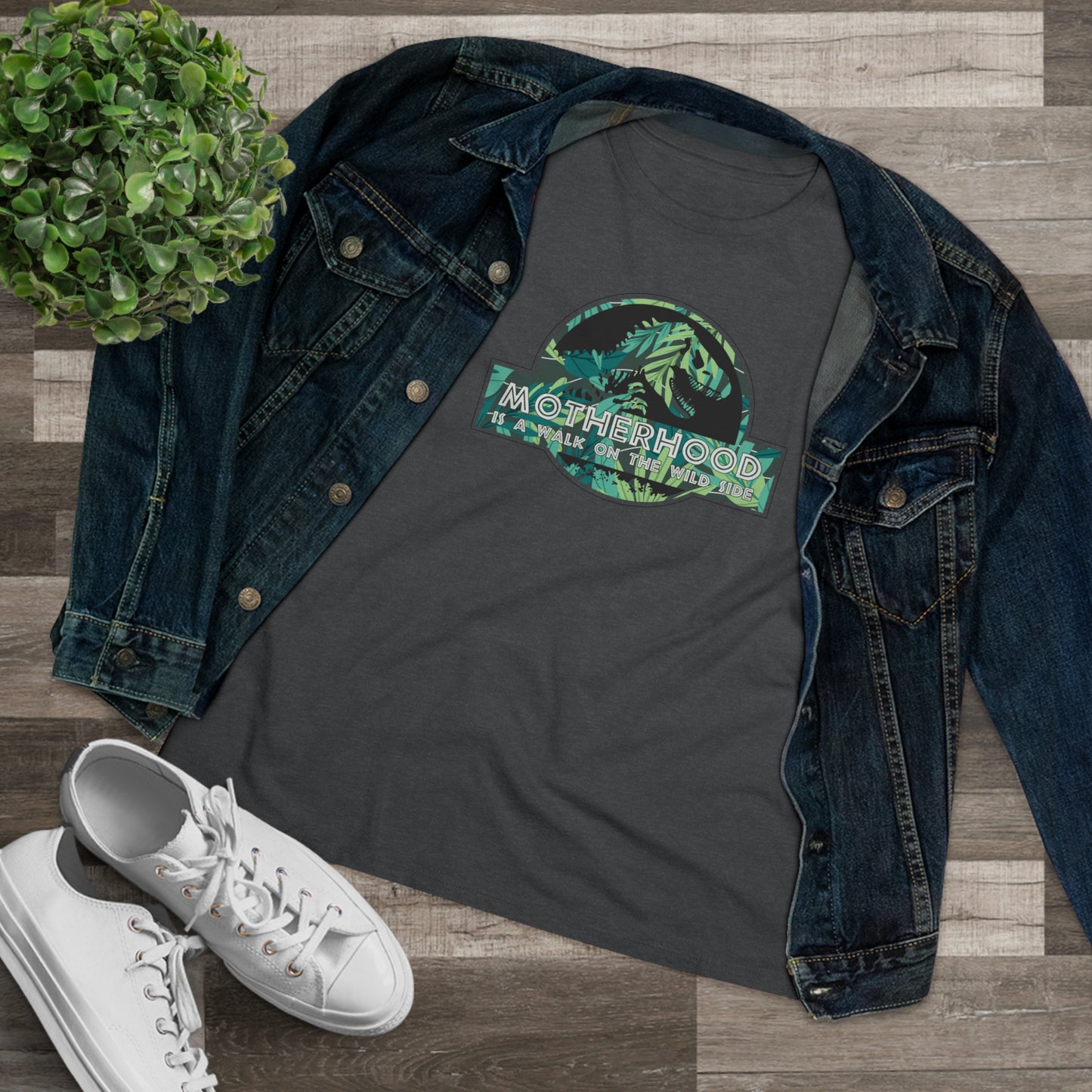 Women's Jurassic Park 'Wild Side' Premium Tee