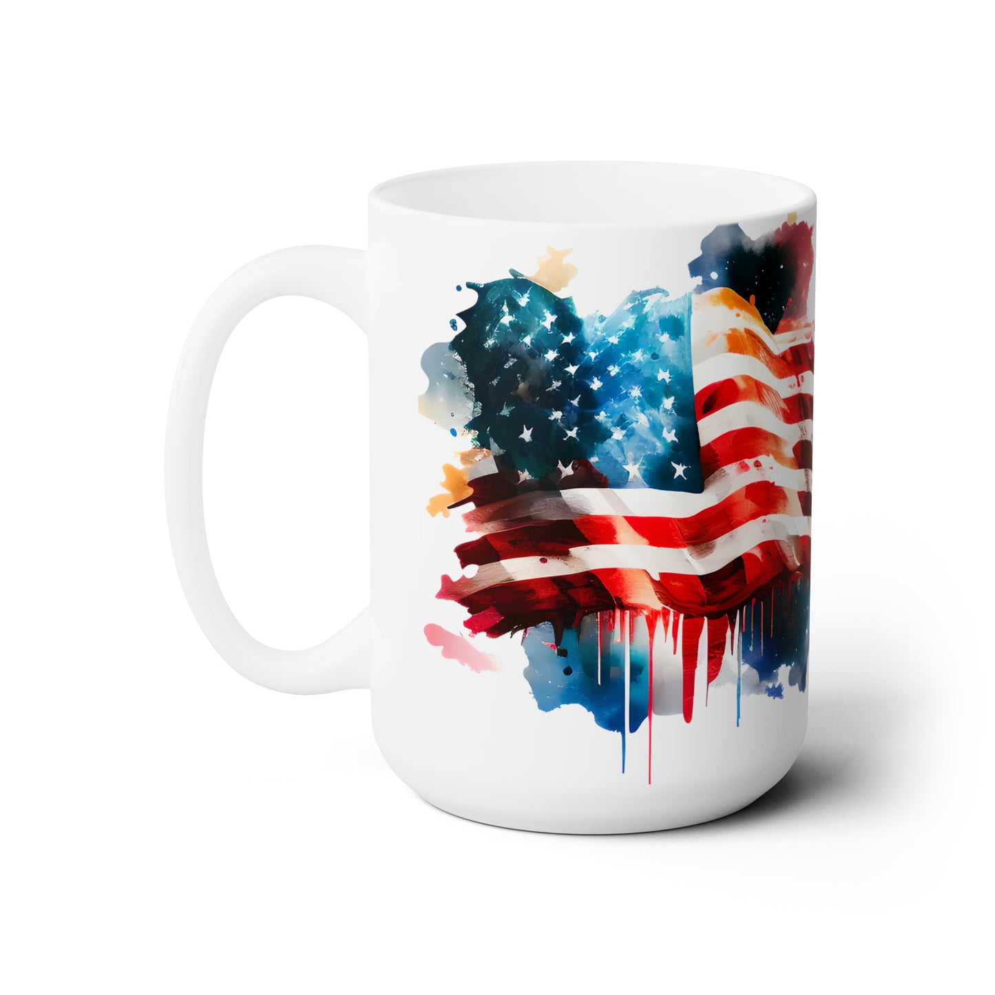 "WE THE PEOPLE" American Flag Coffee Mug 15oz