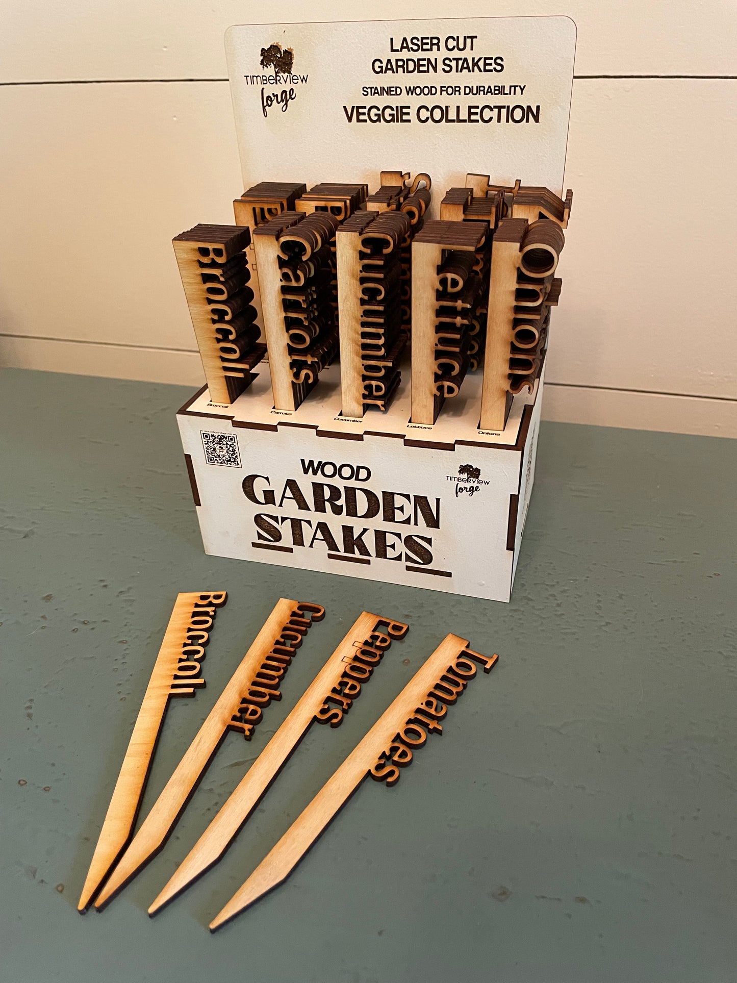 Veggie Garden Stakes & Display