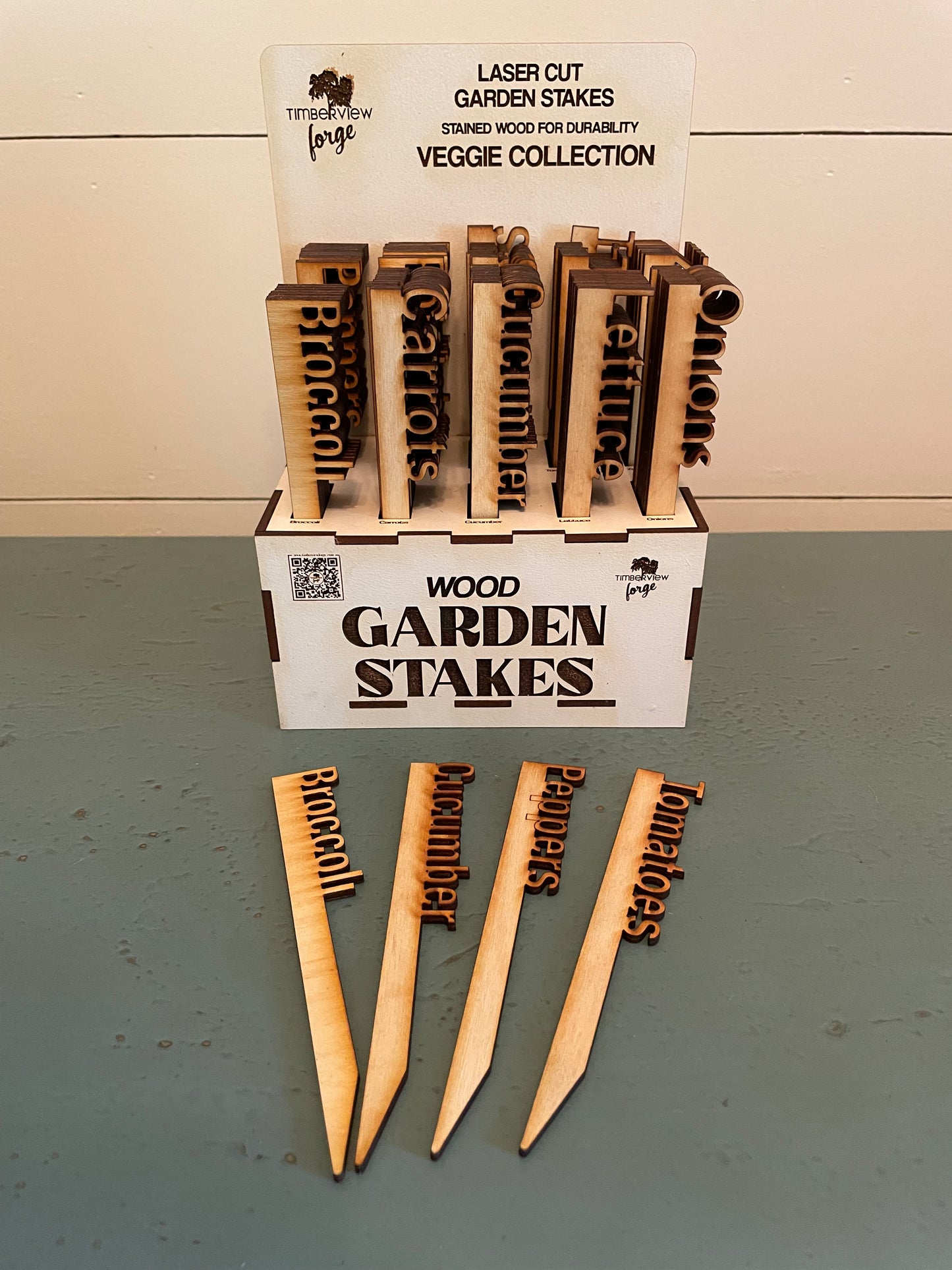 Veggie Garden Stakes & Display