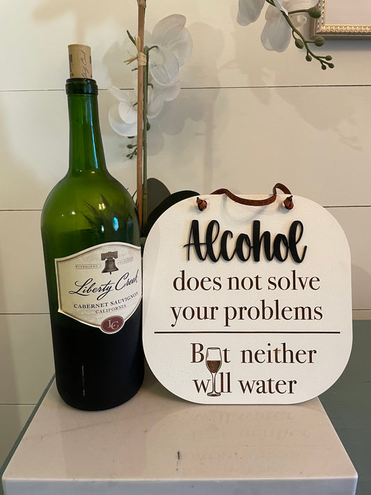 Alcohol Problem Sign