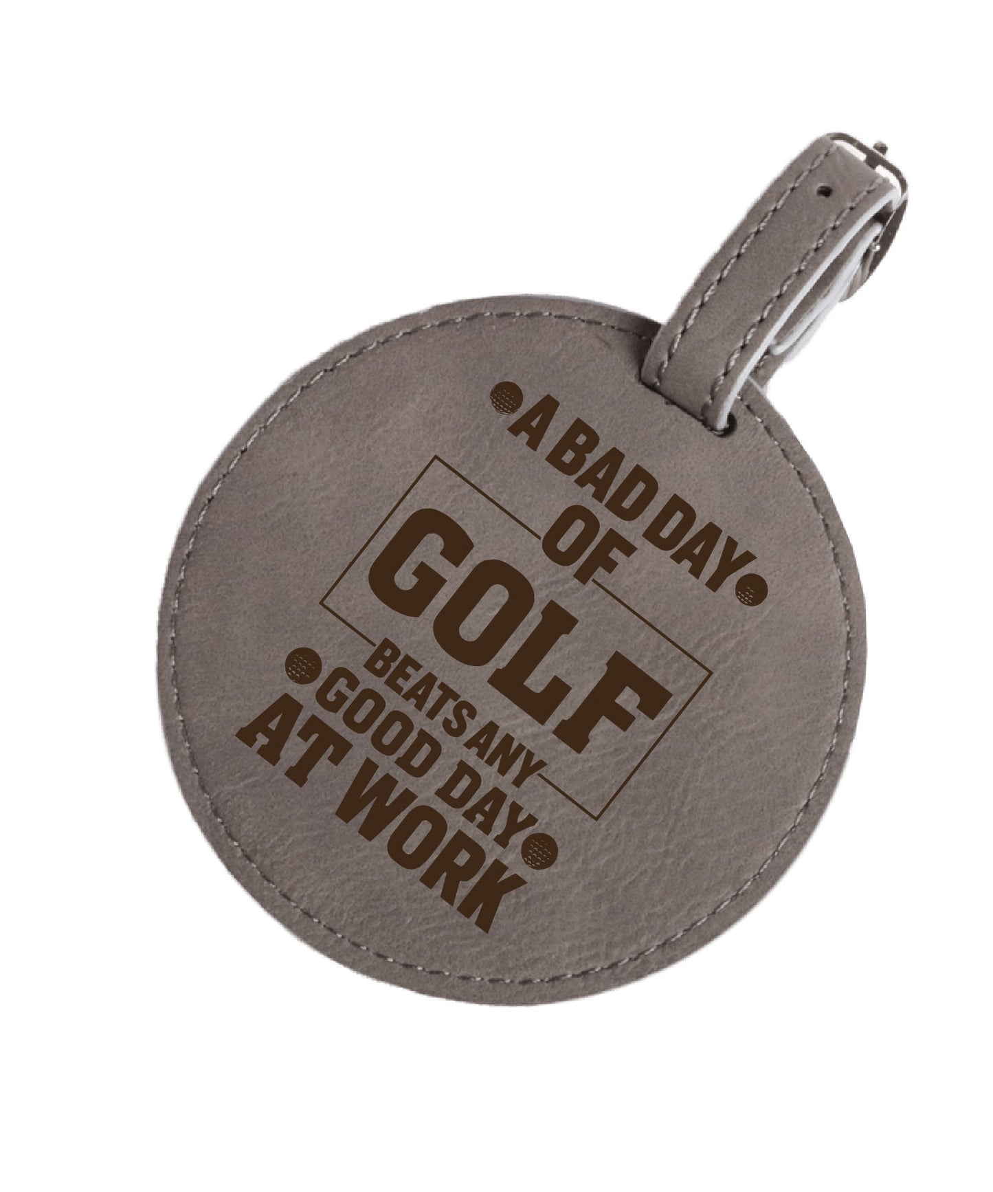 Leather Golf Tee Holder