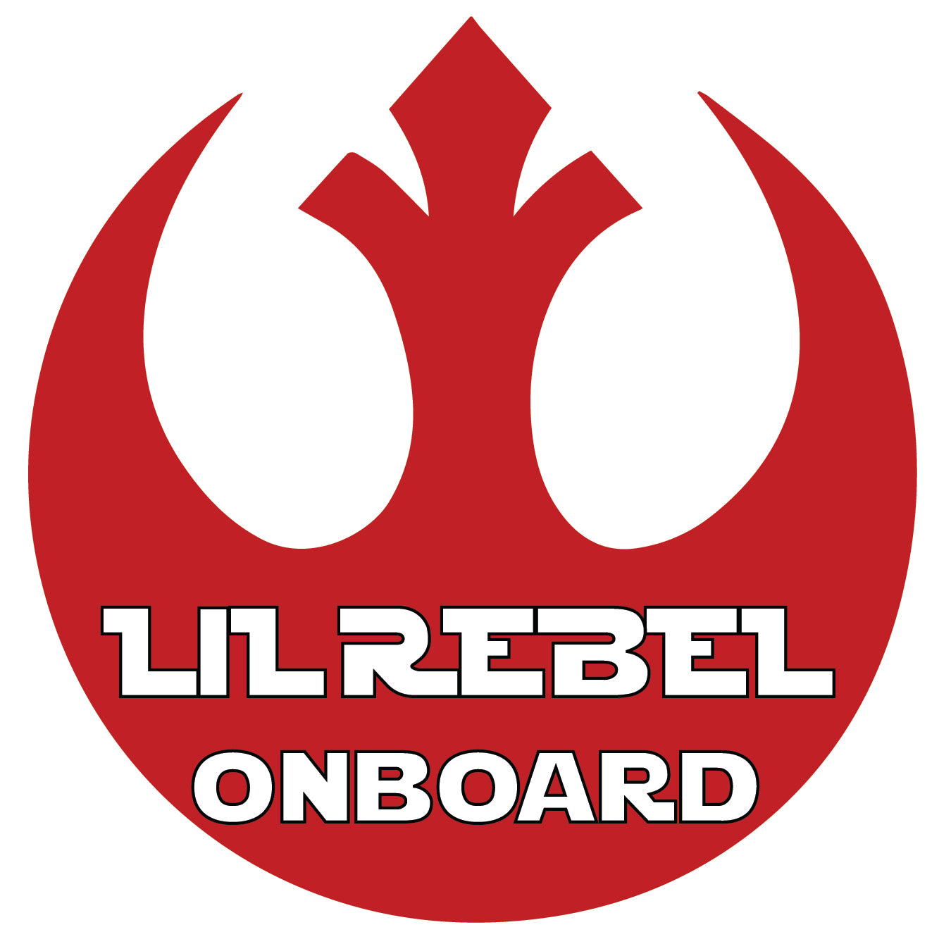 Star Wars Baby On Board Sticker