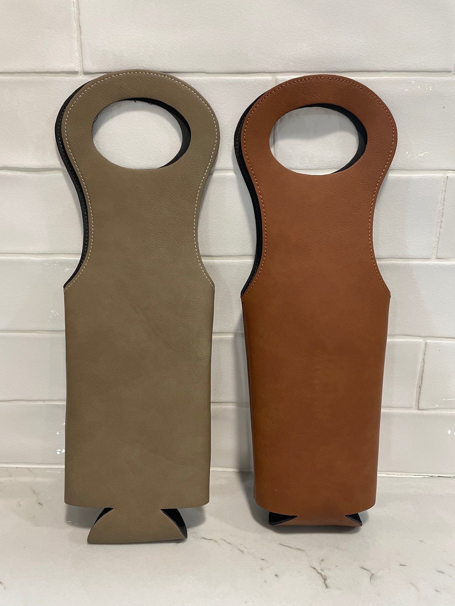 Leather Wine Bottle Holder