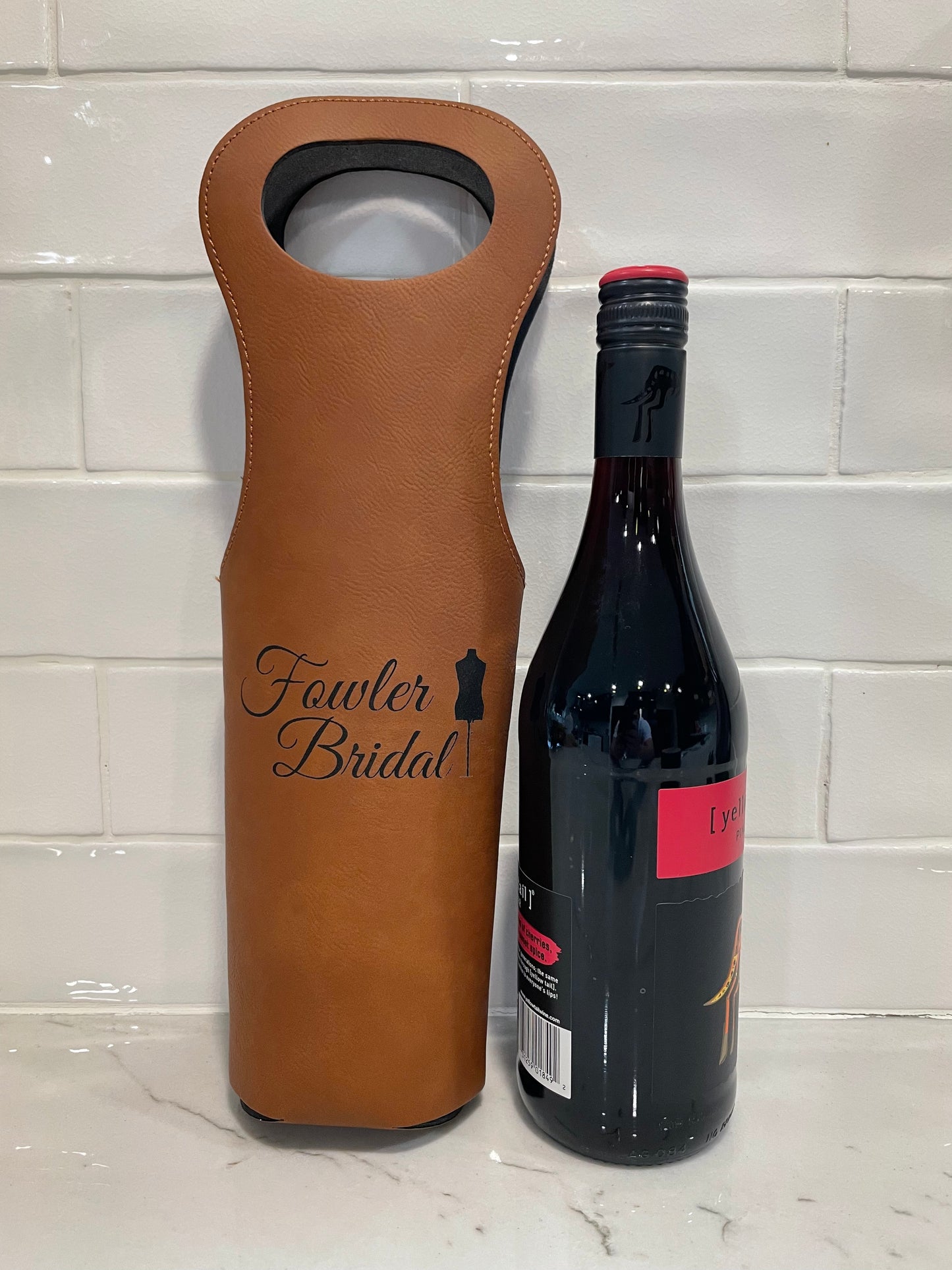 Leather Wine Bottle Holder