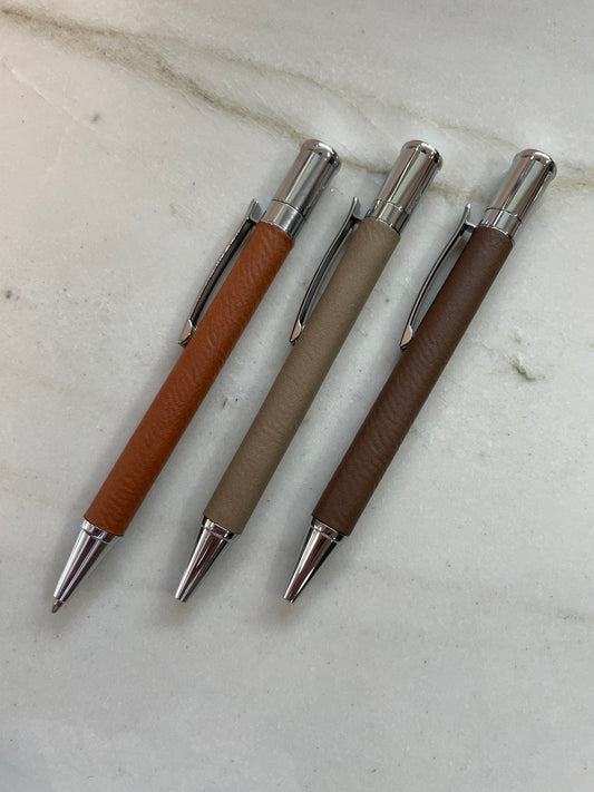 Leather Pen