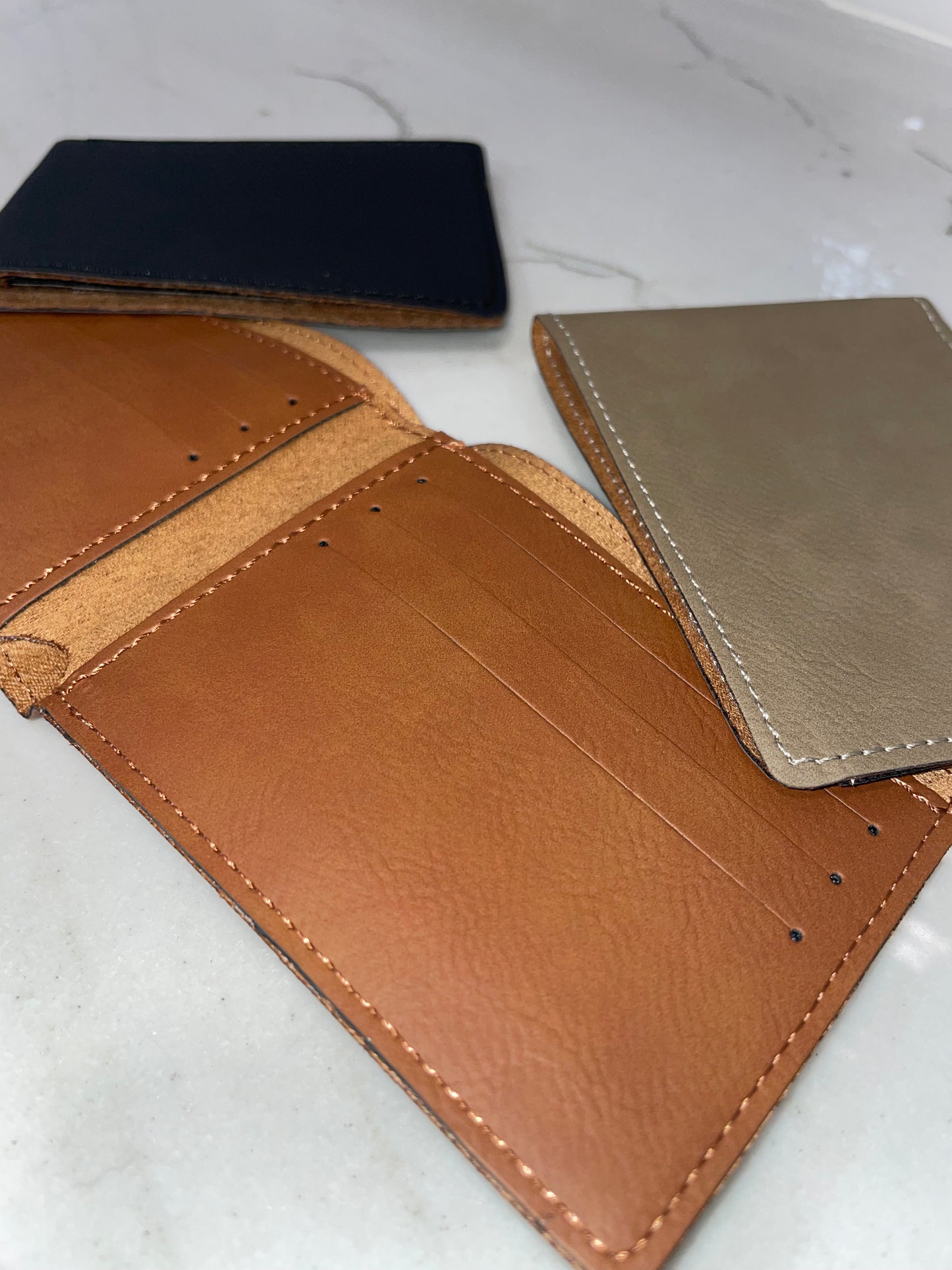 Leather Wallet Faux