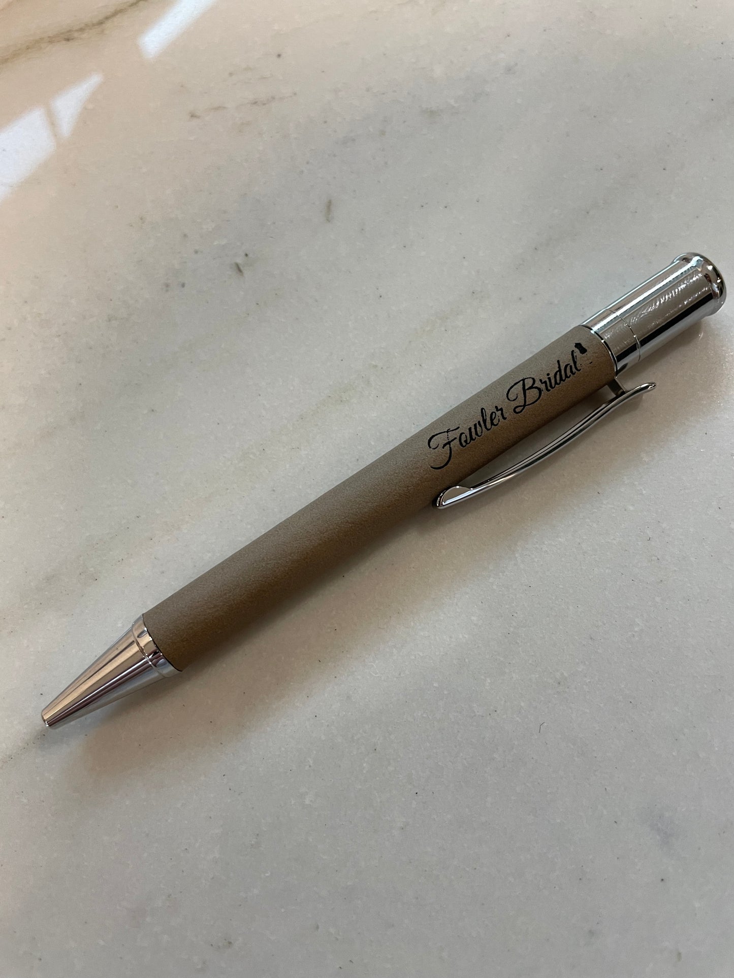 Leather Pen