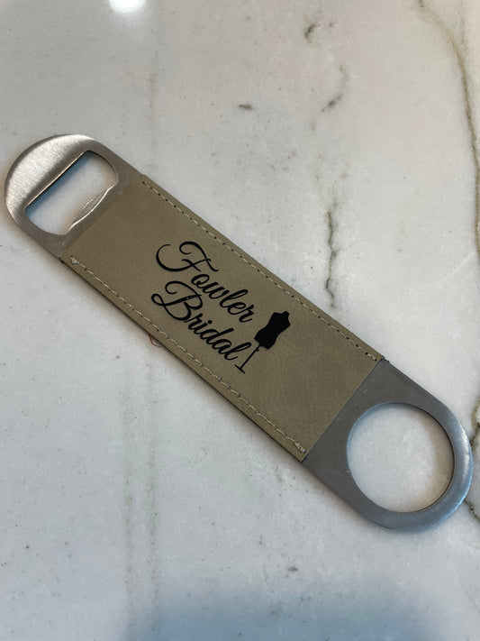 Leather Bottle Opener