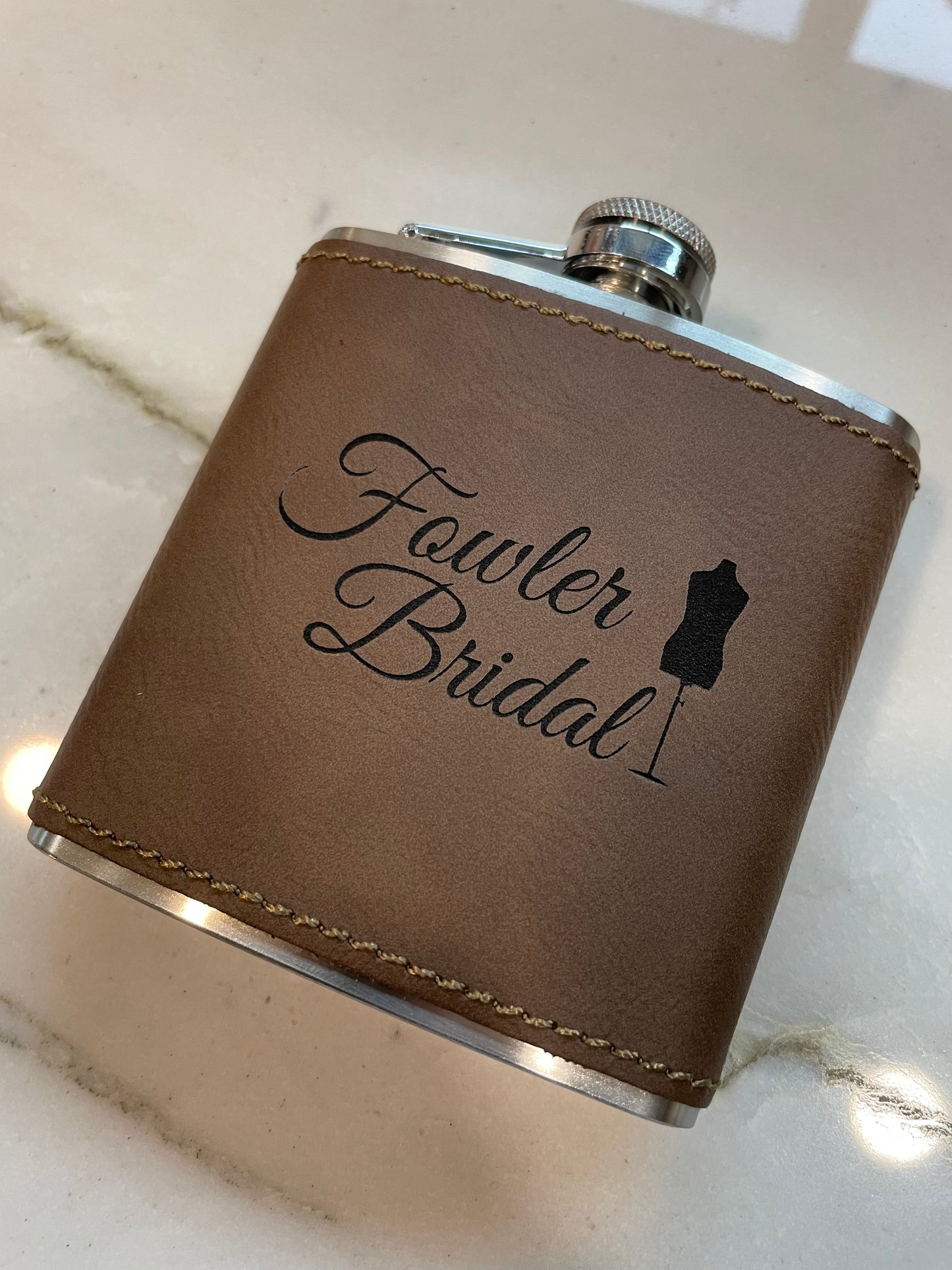 Leather Flask