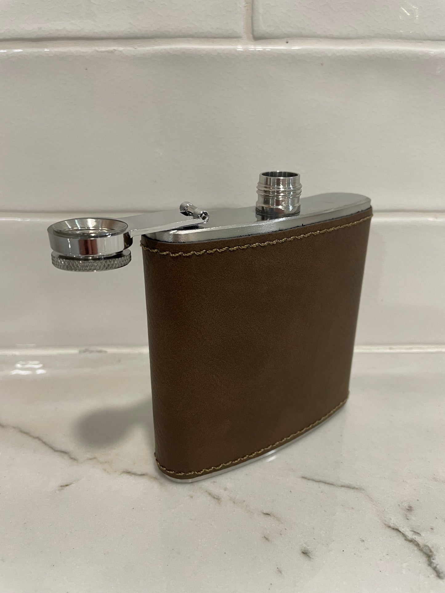 Leather Flask