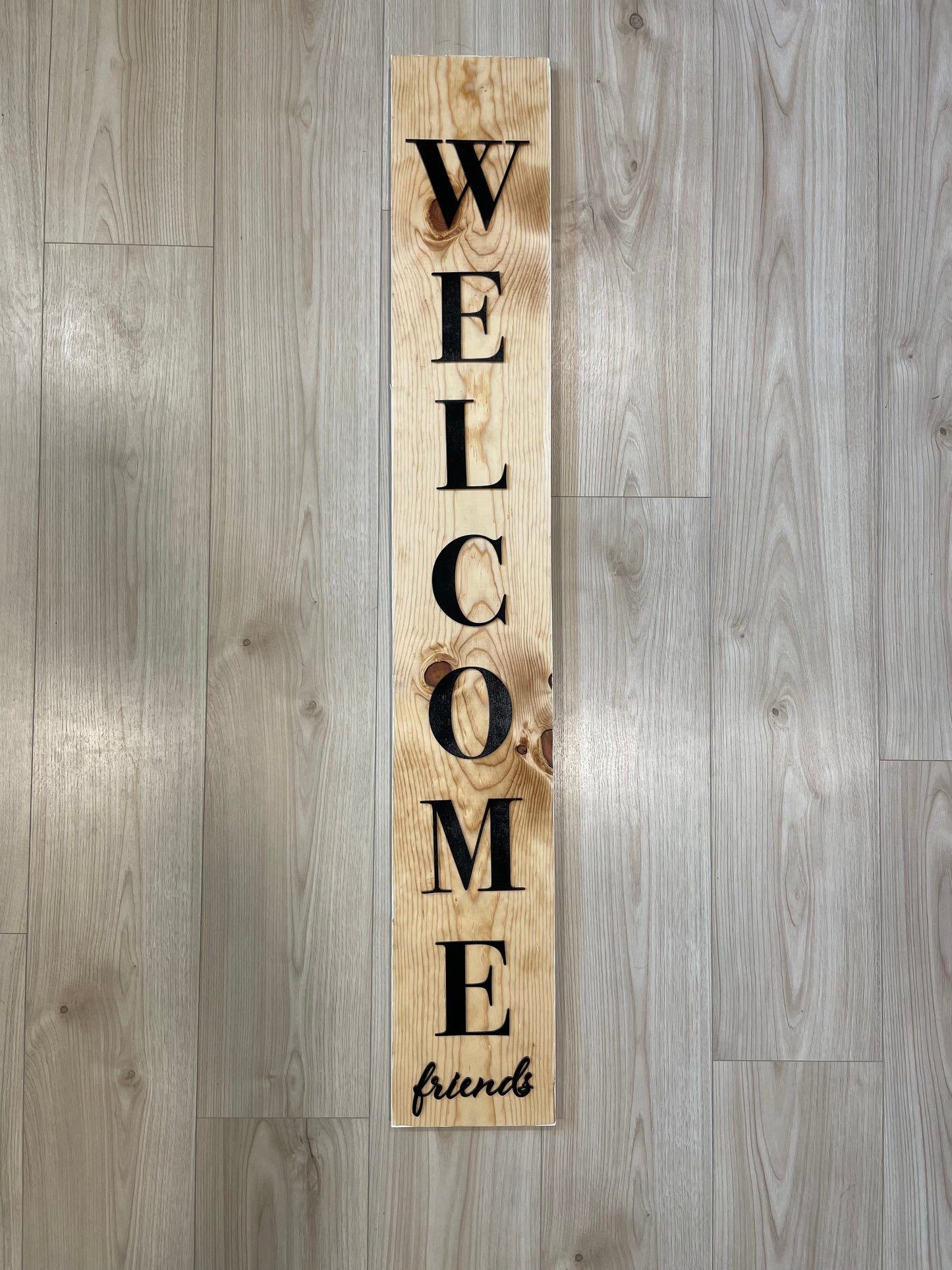 Welcome Friends Porch Sign